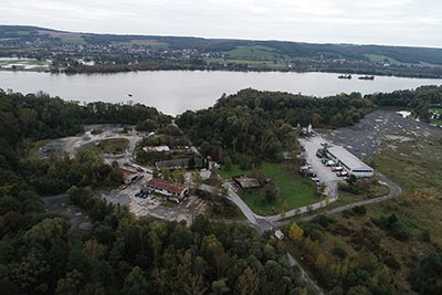 Štěrkovna Dolní Benešov - PRODEJNÍ TERMINÁL